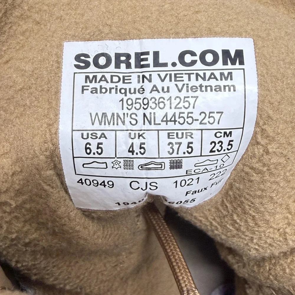 Sorel Women's Explorer II Joan Delta Fawn Cozy Boot NL4455-257‎ size 6.5